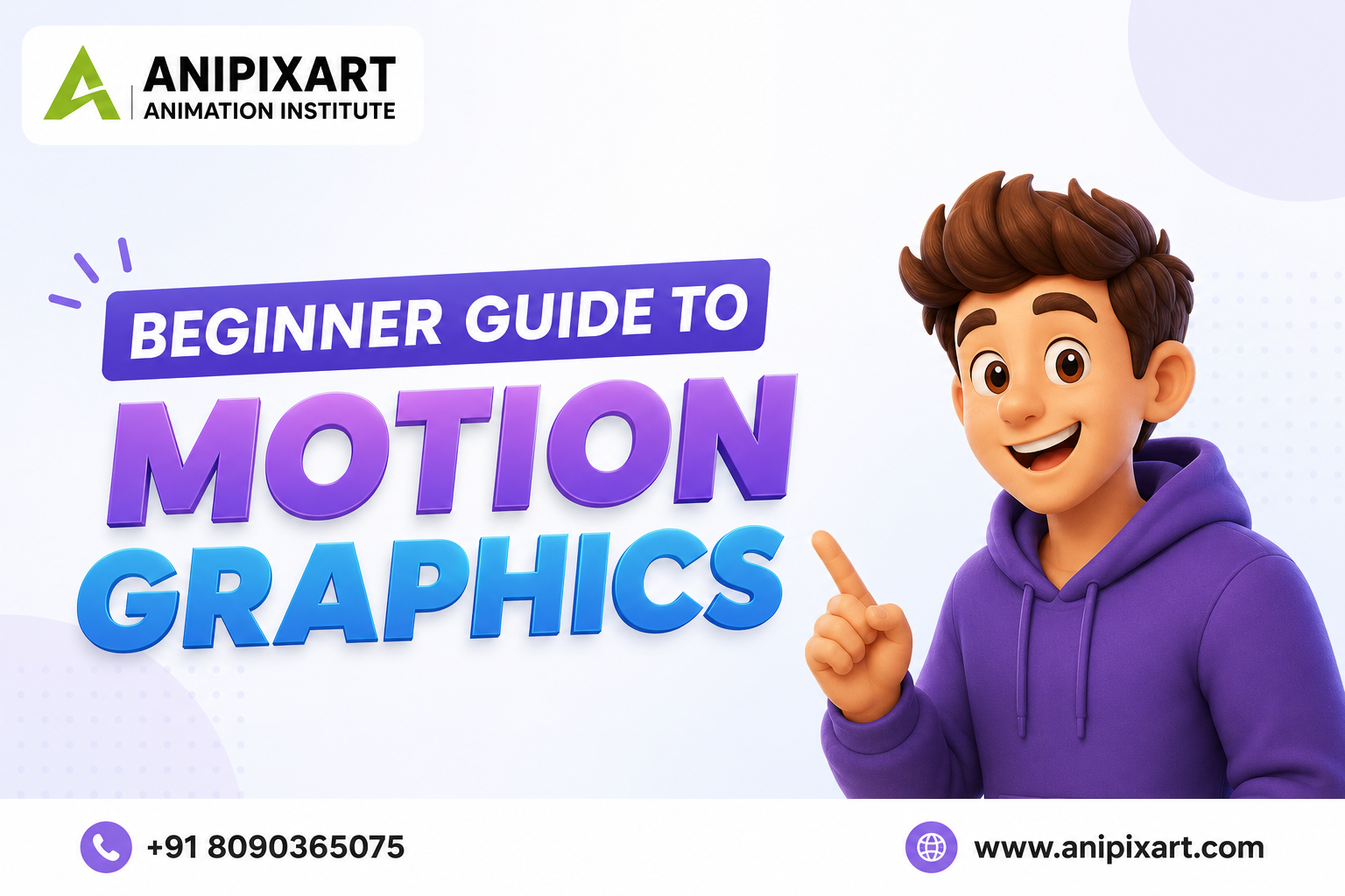 beginner guide to motion graphics course Lucknow