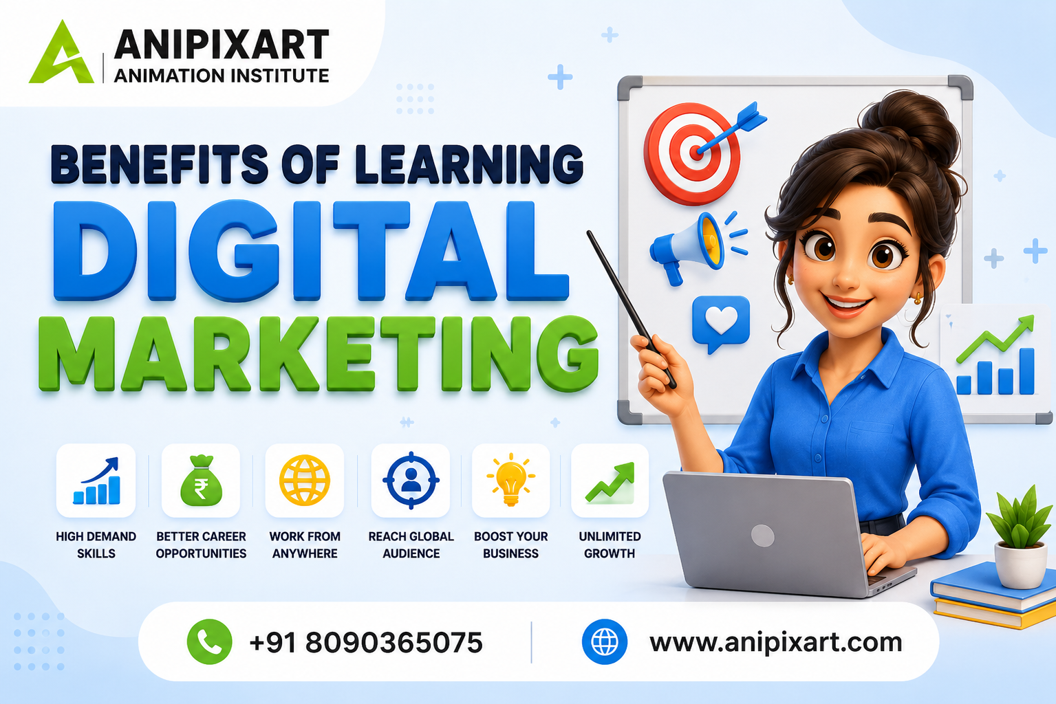 benefits of learning digital marketing