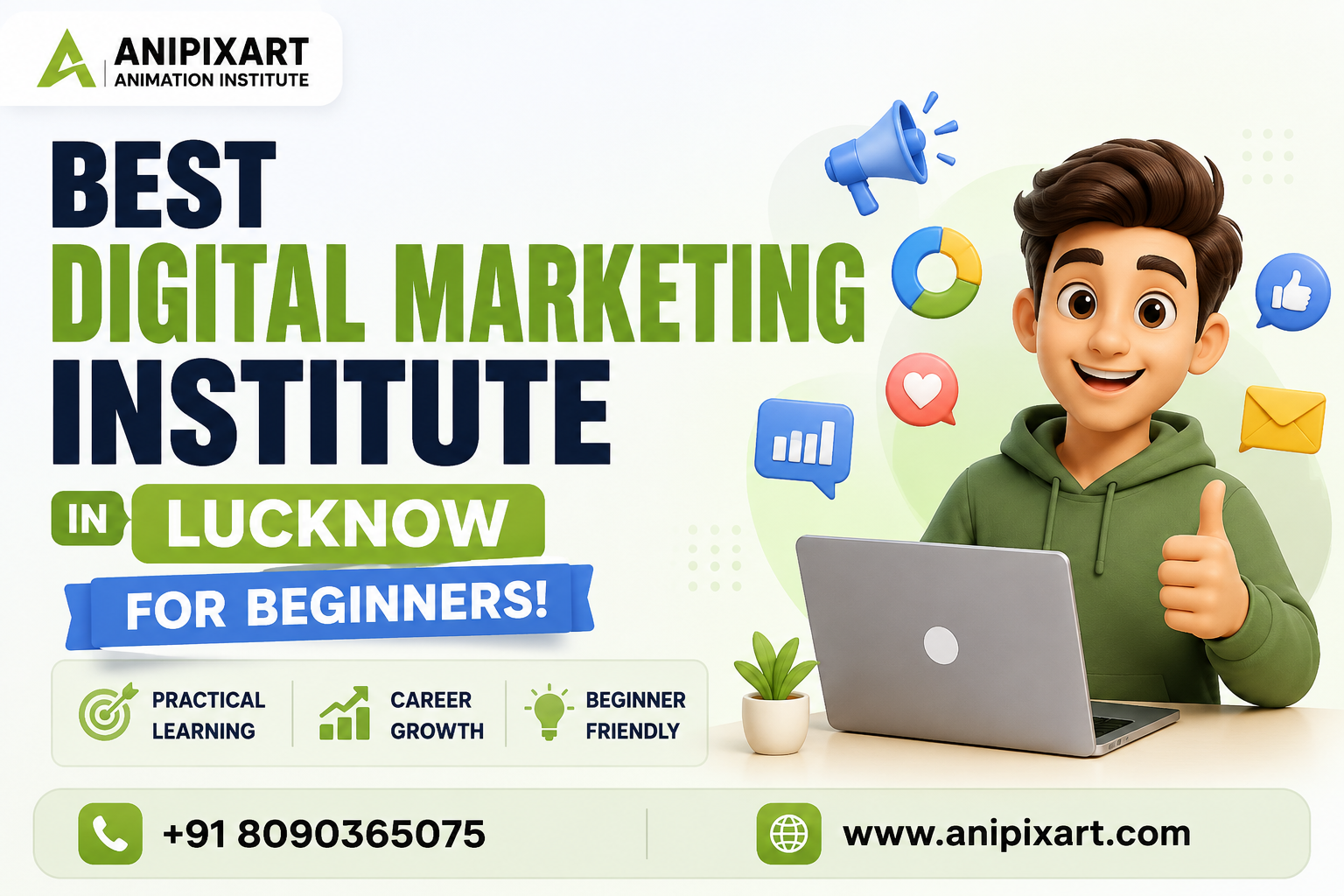 Best Digital Marketing Institute in Lucknow for Beginners