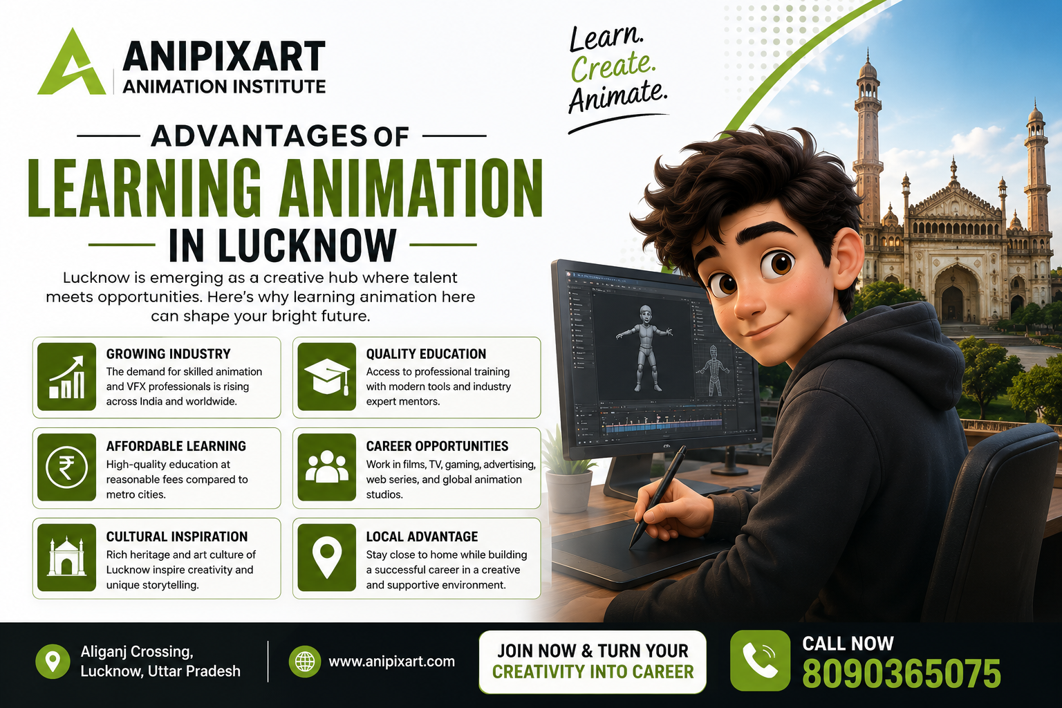 best vfx institute in lucknow