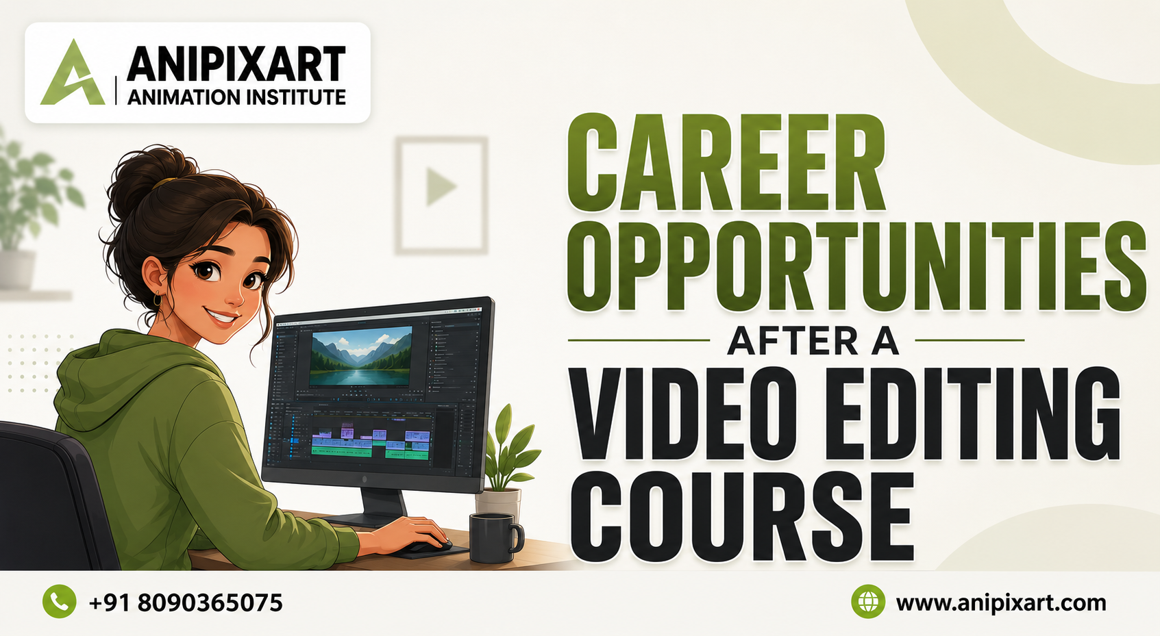 career opportunities after video editing course